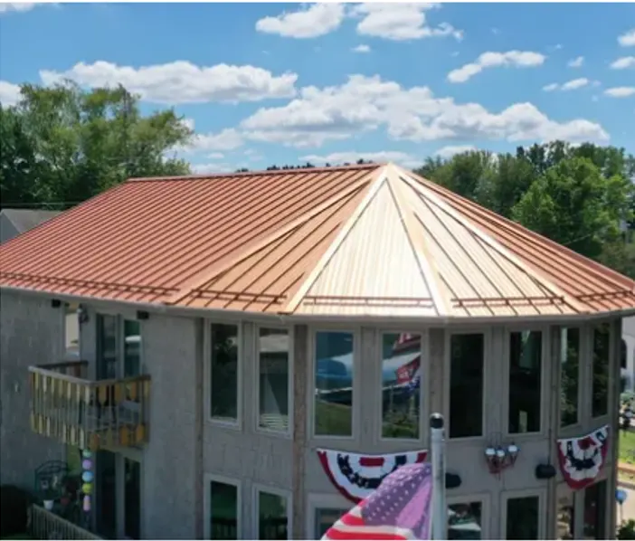 Metal roofing by Brookston Metal Roofing near Crawfordsville, IN